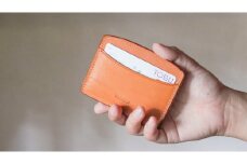 【minca】栃木レザーのヨコ型パスケース 定期入れ パスホルダー02/キャメル　700【雑貨 日用品 人気 おすすめ 】