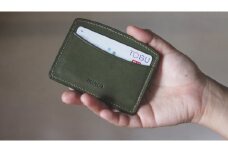 【minca】栃木レザーのヨコ型パスケース 定期入れ パスホルダー02/オリーブ　700【雑貨 日用品 人気 おすすめ 】