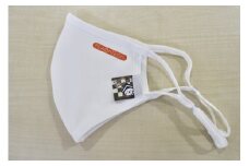 【数量限定品】とち介のもちもちタグマスク　 ホワイト（ロゴ：オレンジ）【雑貨 日用品 人気 おすすめ 】