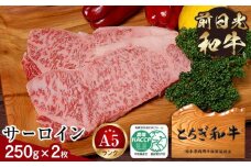 とちぎ和牛・前日光和牛（サーロイン250g 2枚）｜肉 お肉 和牛 最高級 A5ランク A5等級 ステーキ