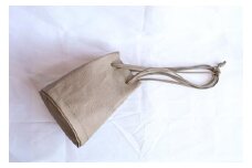 【レザー巾着】Drawstring bag カラー：Greige【かばん ファッション 人気 おすすめ 】