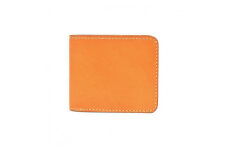 栃木レザー使用｜滑らか本革二つ折り財布｜Half wallet 01C｜キャメル｜minca（全4色）