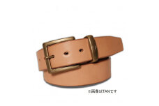 天神ワークス/レザーベルトBE403/OLIVE 〈36インチ〉【小物 ファッション 人気 おすすめ 】
