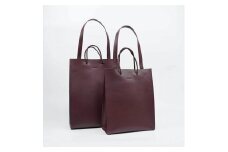 【トートバッグ（L）】2way Tote bag Large　カラー：Wine【かばん ファッション 人気 おすすめ 】