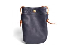 天神ワークス レザーサコッシュSP04【NAVY】【かばん ファッション 人気 おすすめ 】