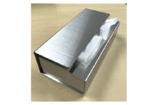 ステンレスティッシュケース　K ｜インテリア BOX ティッシュ リビング ダイニング スタイリッシュ 日用品 雑貨