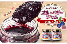 サニーバつかだ　つかださん家のブルーベリージャム(200g×2個セット)【1292254】
