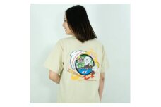 佐野市 マンホールTシャツ(さのまる)サンドベージュ Lサイズ【1534690】