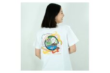 佐野市 マンホールTシャツ(さのまる)白 Mサイズ【1534700】