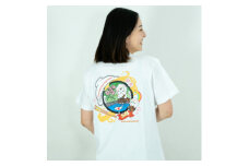 佐野市 マンホールTシャツ(さのまる)白 XLサイズ【1534705】
