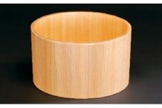 【熟練木工職人手作り・日光杉】New KANUMA 湯桶 工芸品 日光杉 湯桶 桶 お風呂道具 木材[№5840-1557]