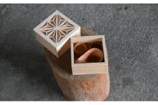 五合枡に入った酒器セット（杉） [№5840-1780]