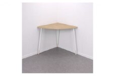 【＆FREL】FS コーナーテーブル 天板 メラミンライトオーク幅99cm 奥行67cm 高さ72cm[№5840-1864]　※離島への配送不可