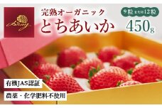完熟オーガニックとちあいか 9粒または12粒 ※2025年12月中旬～2026年4月中旬頃に順次発送予定