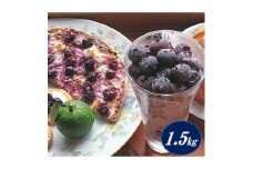冷凍ブルーベリー1.5kg:大粒完熟〈8月以降出荷〉【1121929】