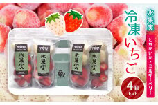 氷果実Mix とちあいか ミルキーベリー 140g 真岡 栃木県 送料無料
