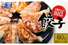 【定期便6回】たじまやオリジナルビッグ 餃子 60個    | TAJIMAYA たじまや タジマヤ 大きい ビッグ BIG 餃子 売れ筋 大人気 好評 やみつき リピーター リピート ぎょうざ 旨み 旨味 ぱりっと もっちり ジューシー おかず 惣菜 中華 肉 肉汁 地場 野菜  たっぷり 焼 ごはん おつまみ 栃木県 真岡市 送料無料  