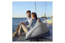 Yogibo Zoola Pyramid Premium ストーン（ヨギボー ズーラ ピラミッド プレミアム） | お祝い プレゼント ソファ インテリア 寝具 リラックス 屋外対応 アウトドア 快適 栃木県 真岡市 送料無料 ふるさと納税