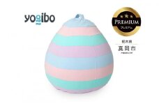【ふるさと納税】 Yogibo Drop Rainbow Premium パステル （ヨギボー ドロップ レインボー プレミアム） | お祝い プレゼント ソファ インテリア 寝具 リラックス 屋外対応 アウトドア 快適 栃木県 真岡市 送料無料