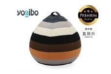 【ふるさと納税】 Yogibo Drop Rainbow Premium  ナチュラル （ヨギボー ドロップ レインボー プレミアム） | お祝い プレゼント ソファ インテリア 寝具 リラックス 屋外対応 アウトドア  快適 栃木県 真岡市 送料無料
