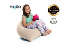 Yogibo Pyramid Premium ライトグレー （ヨギボー ピラミッド プレミアム） 真岡市 栃木県 送料無料