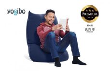 Yogibo Lite Premium ネイビーブルー （ヨギボー ライト プレミアム） 真岡市 栃木県 送料無料