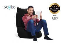 Yogibo Lite Premium ブラック （ヨギボー ライト プレミアム） 真岡市 栃木県 送料無料