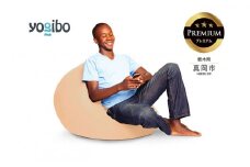 Yogibo Mini Premium クリームホワイト （ヨギボー ミニ プレミアム） 真岡市 栃木県 送料無料