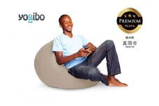 Yogibo Mini Premium ライトグレー （ヨギボー ミニ プレミアム） 真岡市 栃木県 送料無料