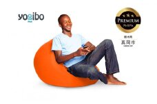 Yogibo Mini Premium オレンジ （ヨギボー ミニ プレミアム） 真岡市 栃木県 送料無料