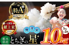 【売り切れ】栃木県産 とちぎの星 無洗米 10kg |  お米 米 こめ おにぎり ごはん ご飯 令和6年産 栃木県 真岡市 ブランド米 栃木県共通返礼品