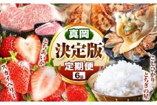 【定期便6回】真岡の魅力 満載 定期便6回 | いちご とちあいか スカイベリー 餃子 とちぎ和牛 こしひかり とちぎの星 お米 白米 米 苺 イチゴ ストロベリー たじまや サーロイン グルメ セット 定期便 豪華 ご褒美 数量限定 数量 限定 魅力 満載  栃木県 真岡市 送料無料