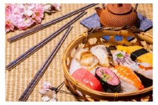 【亀甲】50-9 チタン箸 ※3種よりお選びください。