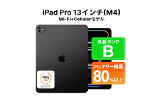650-1 高性能リユース タブレット Apple iPad Pro 13インチ (M4) Wi-Fi+Cellular 256GB 本体のみ ｜ 中古 再生品 本体 端末