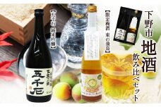 【五千石・東の飛鳥】下野市地酒飲み比べセット 【五千石 純米吟醸】720ml 1本【限定梅酒 東の飛鳥】500ml 1本 | お酒 酒 日本酒 純米吟醸 限定梅酒 栃木県 特産品 下野市 しもつけ市