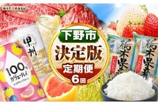 栃木 決定版 定期 下野市を堪能!! まんぷく 定期便 6回 | 紅白いちご 100％ｶｼﾞｭｰﾊｲﾋﾟﾝｸGFﾁｭｰﾊｲ缶 黒毛和牛 甲州韮崎 ハイボール缶 栃木県 共通返礼品 とちぎ和牛 サーロイン 栃木県産こしひかり10kg 月ごとに届くものが変わる 送料無料 栃木県 下野市