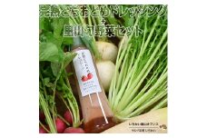 完熟とちおとめドレッシングと里山旬野菜セット