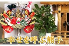 幸せを呼ぶ熊手