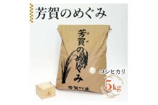 令和6年産「芳賀のめぐみ」コシヒカリ　5kg 袋入り　栃木県芳賀町産 ｜ 米 お米 ご飯 国産 送料無料
※離島への配送不可