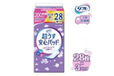 【2回定期便】リフレ 超うす安心パッド 200cc まとめ買いパック 28枚×3パック 《3ヶ月に1回》  | 吸水シート 給水パッド 尿とりパッド パッド パット 尿ケア 軽失禁 尿漏れ 尿もれ 尿モレ 日用品 生活用品 常備品 消耗品 ストック 消臭 女性用
※着日指定不可