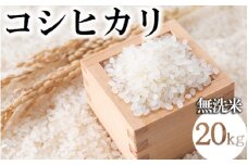 《先行受付》令和6年産 新米 コシヒカリ 無洗米 20kg◇ | お米 白米 米 こめ コメ ご飯 ふるさと納税米 国産 常温 栃木県 塩谷町 ※2024年9月下旬頃より順次発送予定
