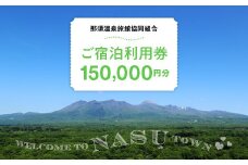 那須温泉旅館協同組合 ご宿泊利用券 150,000円分（3,000円×50枚）〔O-2〕｜宿泊 旅行 チケット 宿泊券 温泉 露天風呂 旅行券 ホテル 観光 国内旅行 那須 栃木県 那須町