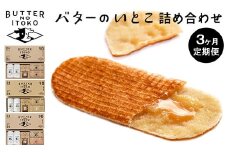 【定期便3ヵ月】バターのいとこ 詰め合わせ ｜ お菓子 おかし 菓子 スイーツ 人気 セット 国産 那須 栃木県 那須町〔P-318〕