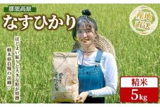 那須高原 令和7年産 なすひかり 5キロ 精米〔P-403〕 ｜ 新米 白米 5kg ナスヒカリ 米 こめ コメ ごはん ご飯 産地直送 期間限定 季節限定 栃木県 那須町 ※2025年10月中旬～2026年2月下旬頃に順次発送予定