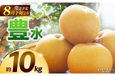 【栃木県共通返礼品】【2025年8月先行予約】豊水 約10kg |豊水 梨 なし ナシ 新品種 先行予約 大粒 新鮮 甘い 美味しい 果物 くだもの フルーツ ふるーつ 共通返礼品 フルーツ デザート 栃木県 那珂川町