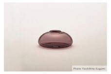 【パープル】フィンランド人デザイナーと群馬県のものづくりのコラボレーションから生まれた花瓶「ソフトベース」スモールサイズ