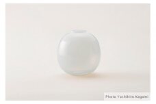 【スノー】フィンランド人デザイナーと群馬県のものづくりのコラボレーションから生まれた花瓶「ソフトベース」ラージサイズ