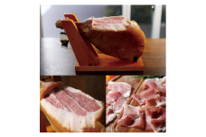 あかぎ 熟成生ハム 原木 7～8kg｜無添加 塩のみ 1年以上熟成 生ハム 原木 熟成 ハム くせない パーティー  K-03