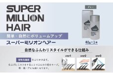 スーパーミリオンヘアー（増毛パウダー）1本（40g) No.11グレー