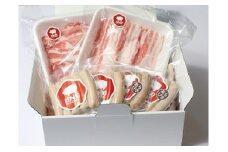 無添加にこだわる ぬくぬく豚鍋セット ロース肉 バラ肉 ウインナー セット 1000g｜ 無添加 優しい 味わい 安全 安心 鍋 豚肉 ロース肉 バラ肉 ウインナー  R3-81